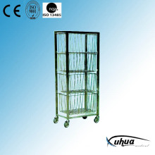 Stainless Steel Hospital Medical Basket Trolley (R-1)